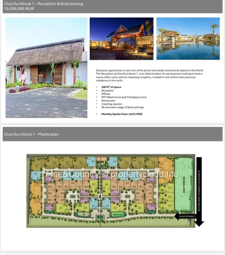Clos du Littoral – Commercial Space with Exclusive Boat Parking