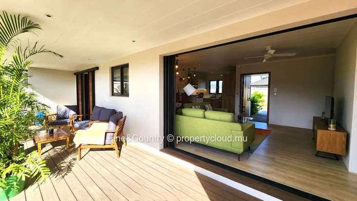 Villa 2 chambres + bureau, Cap Malheureux