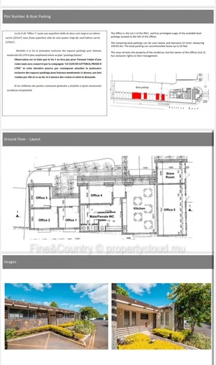 For Sale-Commercial office space in Grand Baie
